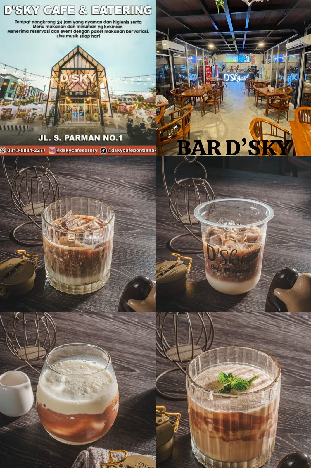 D'Sky Resto: Tempat Nongkrong Hits di Jl. Dr. Soetomo